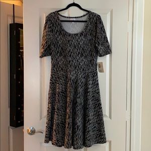 Lularoe Black and White Collection Dress